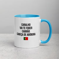 Thumbnail for Si tu n'as rien de sympa à dire - Dis le en portugais - Tasse Mug de couleur - Ici & Là - T-shirts & Souvenirs de chez toi