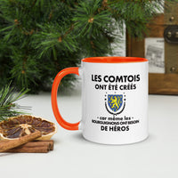 Thumbnail for Mug Comtois orange - Et le 8e jour Dieu Créa les Comtois