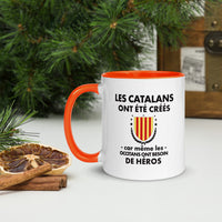 Thumbnail for Mug Catalogne bleu - Et le 8e jour Dieu Créa les Catalans