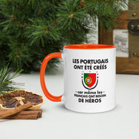 Thumbnail for Mug Portugal bleu - Et le 8e jour Dieu créa les Portugais