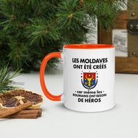 Thumbnail for Mug Moldavie noir dos - Et le 8e jour Dieu Créa les Moldaves