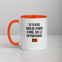 Thumbnail for Mug Portugal rose - Si tu n'as rien de sympa à dire