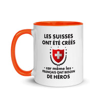 Thumbnail for Mug Suisse jaune - Les Suisses ont été créés