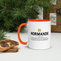 Thumbnail for Mug Normande jaune - Design humoristique et coloré