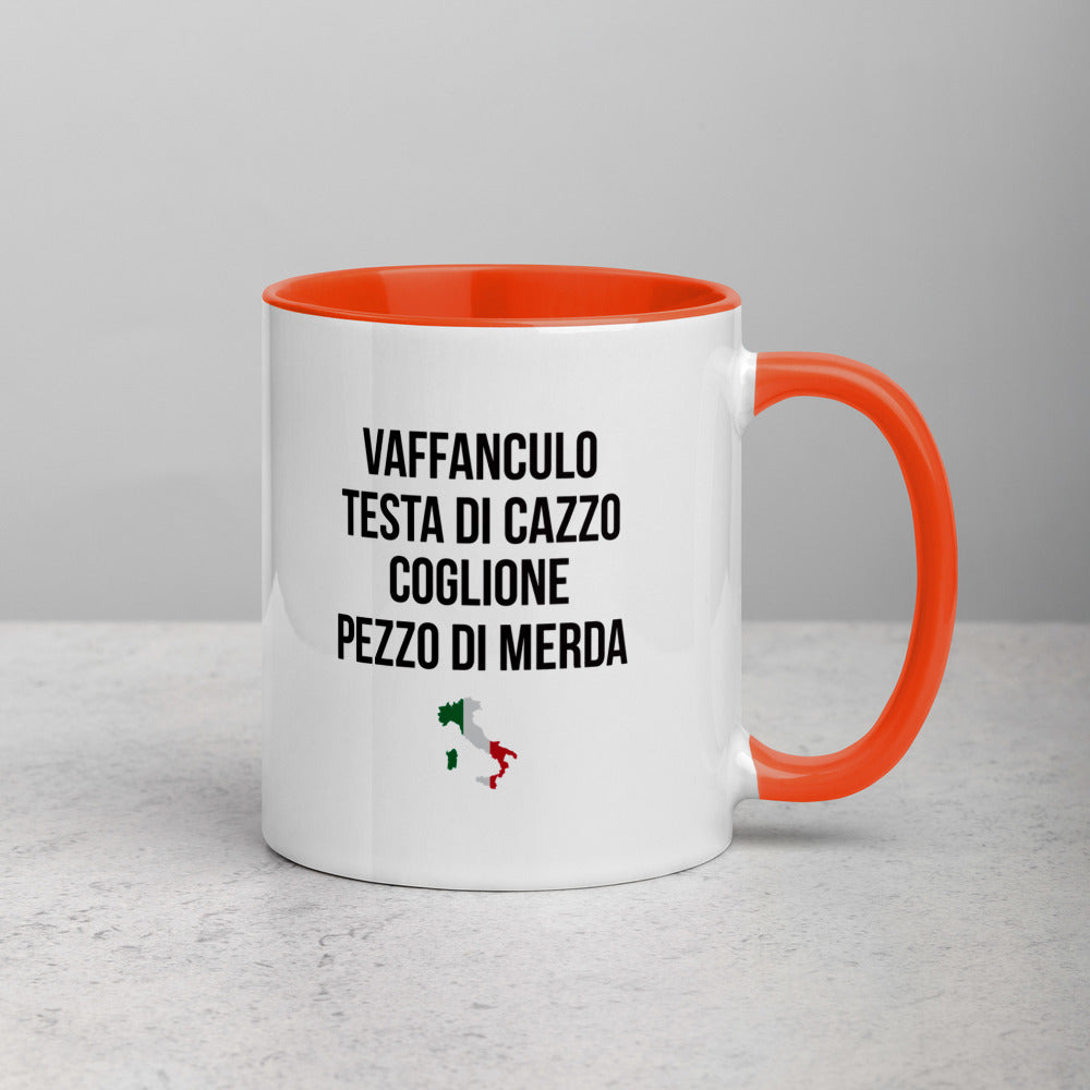 Mug Italie jaune - Si tu n'as rien de sympa à dire