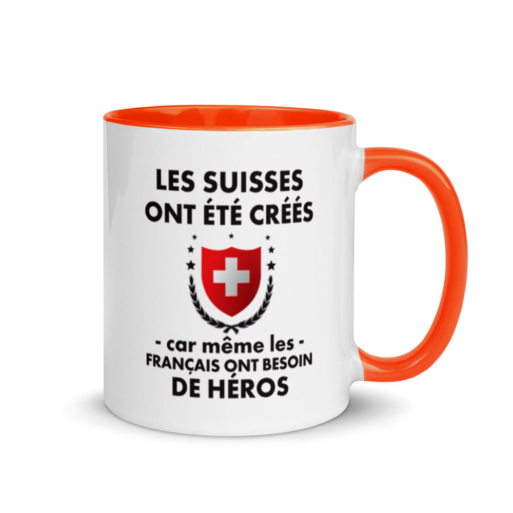 Mug Suisse rose - Les Suisses ont été créés