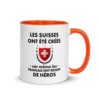 Thumbnail for Mug Suisse rose - Les Suisses ont été créés