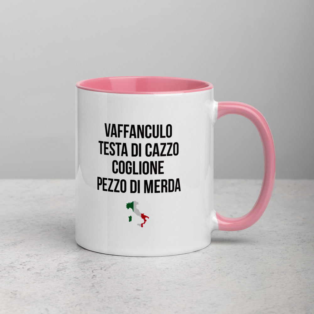 Si tu n'as rien de sympa à dire - Dis le en italien - Tasse Mug de couleur - Ici & Là - T-shirts & Souvenirs de chez toi