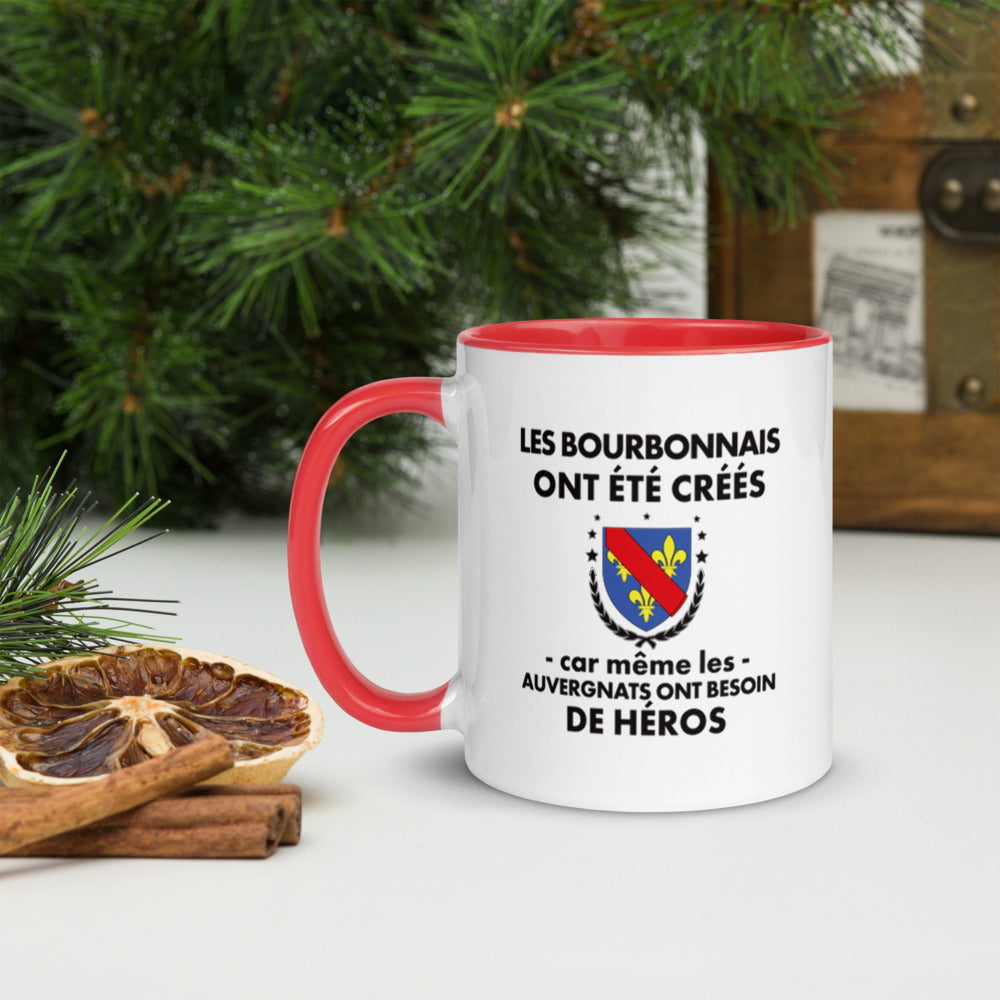 Mug Allier orange - Dieu créa les Bourbonnais