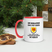 Thumbnail for Mug Wallonie orange - Et le 8e jour Dieu créa les Wallons