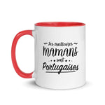 Maman et Portugaise - Tasse Mug de couleur - Ici & Là - T-shirts & Souvenirs de chez toi
