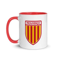 Thumbnail for Tasse Provence noire dos - Blason provençal coloré