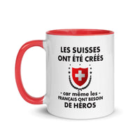 Thumbnail for Mug Suisse bleu - Les Suisses ont été créés