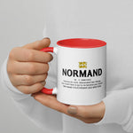 Normand définition humour - Tasse / Mug - Imprimé deux côtés