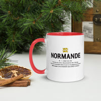 Thumbnail for Mug Normande bleu - Design humoristique et coloré