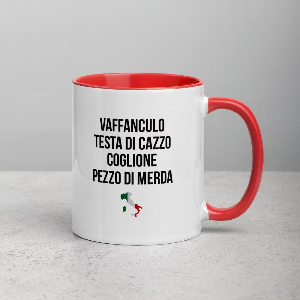 Mug Italie bleu - Si tu n'as rien de sympa à dire