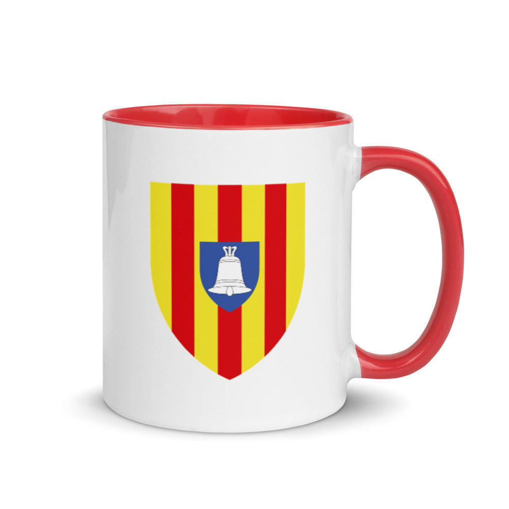 Tasse Ariège jaune - Blason coloré pour un café joyeux