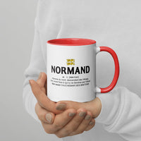 Thumbnail for Mug Normand bleu - Un peu viking et plein d'humour