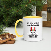 Thumbnail for Mug Pérou humour noir - Et le 8e jour Dieu Créa les Péruviens