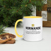 Mug Normande noir - Design humoristique et coloré