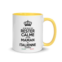 Thumbnail for Mug Italie bleu dos - design coloré pour vos matins