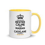 Maman et Catalane - Tasse Mug de couleur - Ici & Là - T-shirts & Souvenirs de chez toi
