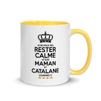 Thumbnail for Mug Catalan bleu dos - Design coloré pour vos matins