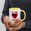 Mug Bretagne noir - Je t'aime plus encore que la Bretagne