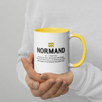 Thumbnail for Normand définition humour - Tasse / Mug - Imprimé deux côtés