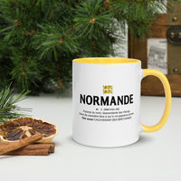 Thumbnail for Normande définition humour - Tasse / Mug - Imprimé deux côtés