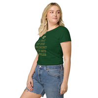 Thumbnail for T-shirt femme humour Coton bio Le truc c'Est que globalement je m'en bats les couilles