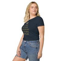 Thumbnail for T-shirt femme humour Coton bio Le truc c'Est que globalement je m'en bats les couilles