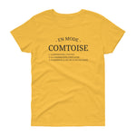 En mode Comtoise - T-shirt femme col rond pour les Franc-comtoises - Ici & Là - T-shirts & Souvenirs de chez toi