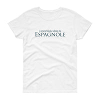 Thumbnail for T-shirt Espagne blanc - L'emmerdeuse idéale est Espagnole