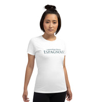Thumbnail for T-shirt Espagne blanc - L'emmerdeuse idéale est Espagnole