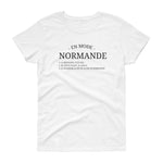 En mode Normande - T-shirt femme col rond pour les Normandes - Ici & Là - T-shirts & Souvenirs de chez toi