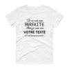 T-shirt personnalisé femme - Affichez votre nom avec fierté
