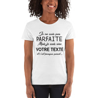 Thumbnail for T-shirt personnalisé femme - Montrez votre identité avec humour