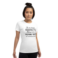 Thumbnail for T-shirt personnalisé femme - Votre nom, votre fierté, votre style
