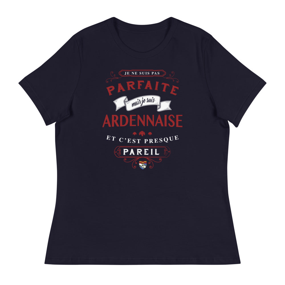 T-shirt Ardennaise - Je ne suis pas parfaite