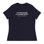 Tu te rappelles quand je t'ai demandé ton avis - T-shirt humour décontracté femme - Ici & Là - T-shirts & Souvenirs de chez toi