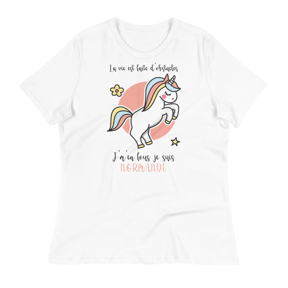T-shirt Normande - J'm'en fous je suis Normande dos