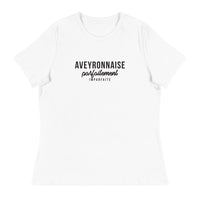 Thumbnail for Aveyronnaise parfaitement imparfaite - T-shirt décontracté femme - Ici & Là - T-shirts & Souvenirs de chez toi