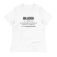 Thumbnail for Définition Miladiou Aveyron- T-shirt décontracté femme - Ici & Là - T-shirts & Souvenirs de chez toi