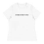 Du fond du coeur ta goule - Normandie - T-shirt humour décontracté femme - Ici & Là - T-shirts & Souvenirs de chez toi
