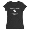 T-shirt Aveyron noir - La réalité est trop dure