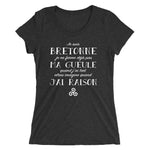 Je suis Bretonne je ne ferme pas ma gueule - T-shirt standard femme - Ici & Là - T-shirts & Souvenirs de chez toi