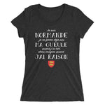 Je suis Normande je ne ferme pas ma gueule - T-shirt standard femme - Ici & Là - T-shirts & Souvenirs de chez toi