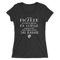 Thumbnail for T-shirt Picarde - Je suis Picarde je ne ferme pas ma gueule