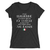 T-shirt Italie - Je suis Italienne, fière et bavarde